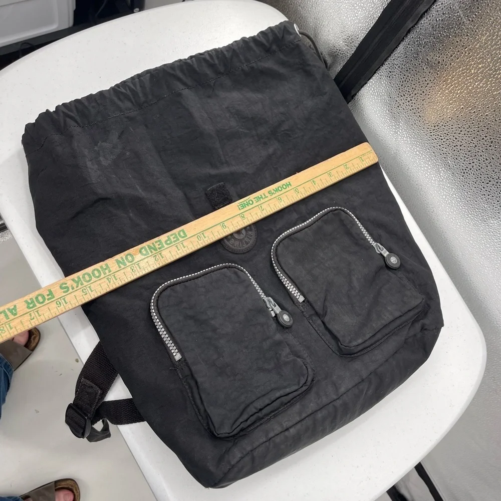 Kipling black soft bakcpack